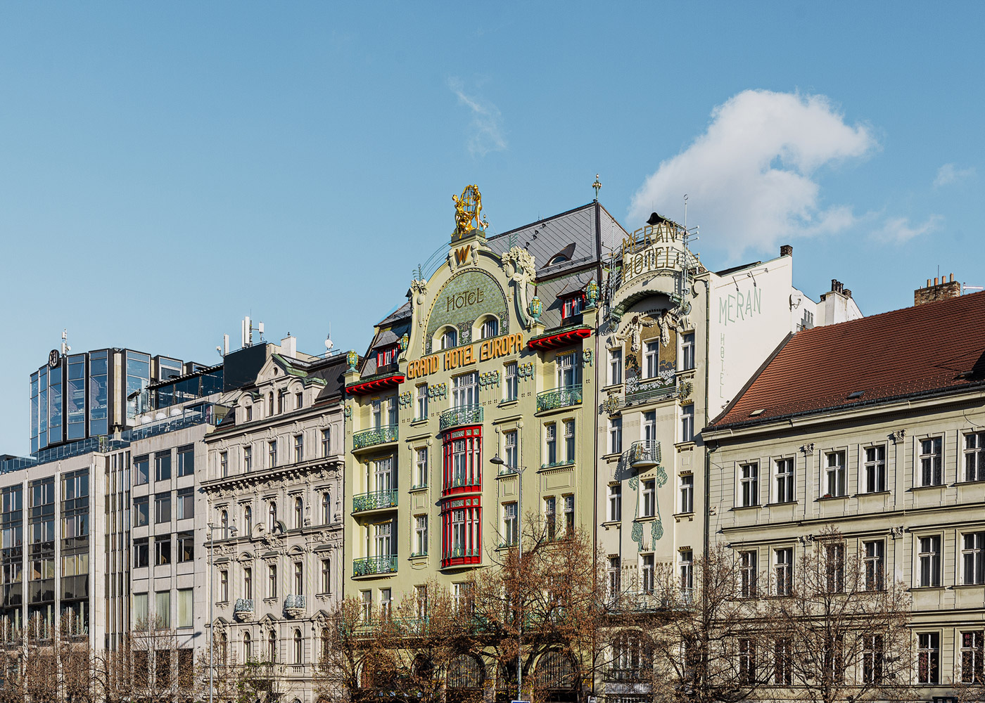 Stěnové a podlahové konstrukce fermacell® pomohly obnovit původní krásu slavného hotelu na Václavském náměstí